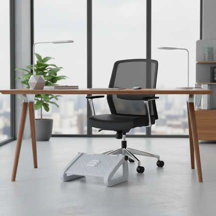 Foot Pedal Office Footstool Anti-warping Erlang Legs Adjustable Footstool Under Table Footstool Foot Resting Artifact - gallery 1