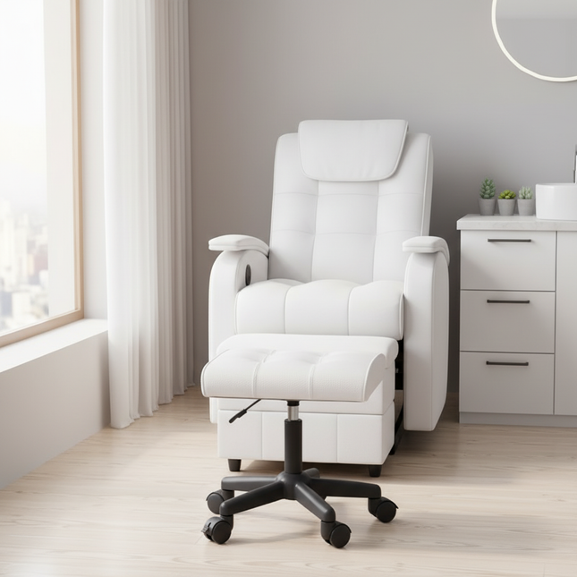 Nap Rest Foot Lift Footstool, Sofa Office Footstool Home Cushion Footstool - gallery 1