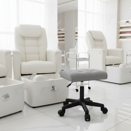 Nap Rest Foot Lift Foot Pedal Raised Foot Office Sofa Home Dressing Nail Art Stool - gallery 1