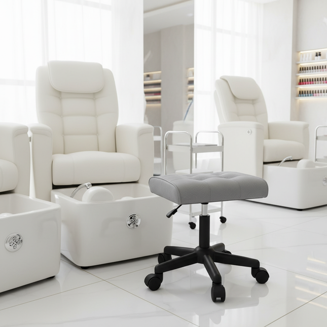 Nap Rest Foot Lift Foot Pedal Raised Foot Office Sofa Home Dressing Nail Art Stool - gallery 1