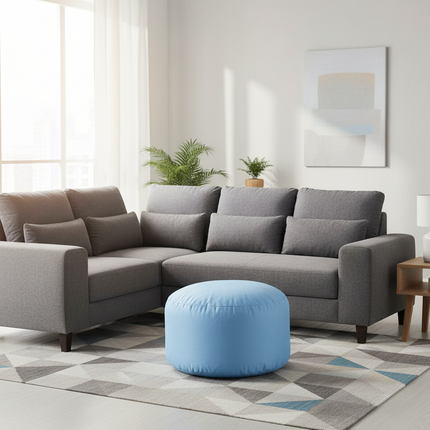 foot rest relaxing custom folding furniture wholesale round footstool makeup stools polyester sofa ottoman modern pouf chair - gallery 1