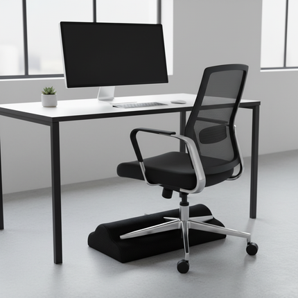 Portable Cloud Shape Feet Pillow Support Ergonomic Sponge Foot Rest Footrest Massage Cushion for Home Office Computer Work - gallery 1