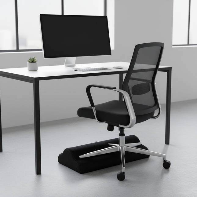 Portable Cloud Shape Feet Pillow Support Ergonomic Sponge Foot Rest Footrest Massage Cushion for Home Office Computer Work - gallery 1