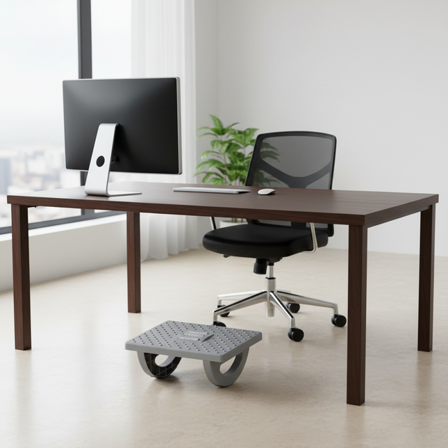 1PC Portability Foot Rest Under Desk Footrest Ergonomic Foot Stool Rocker Balance Board Comfortable Foot Stool for Home Office - gallery 1