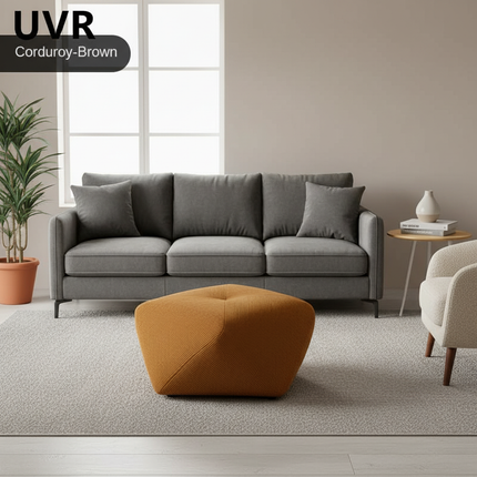 UVR  Living Room Tea Table Sofa Sitting Stool Solid Wood Octagonal Stool Doorway Checkroom Shoe Changing Household Low Stool - gallery 1