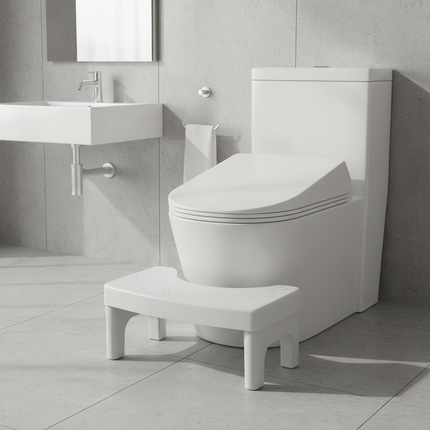 Anti-slip Toilet Stool Squatty Potty Toilet Footstool Cadeiras Bathroom Tools for Pregnant Woman Children Adult Men Old People - gallery 1