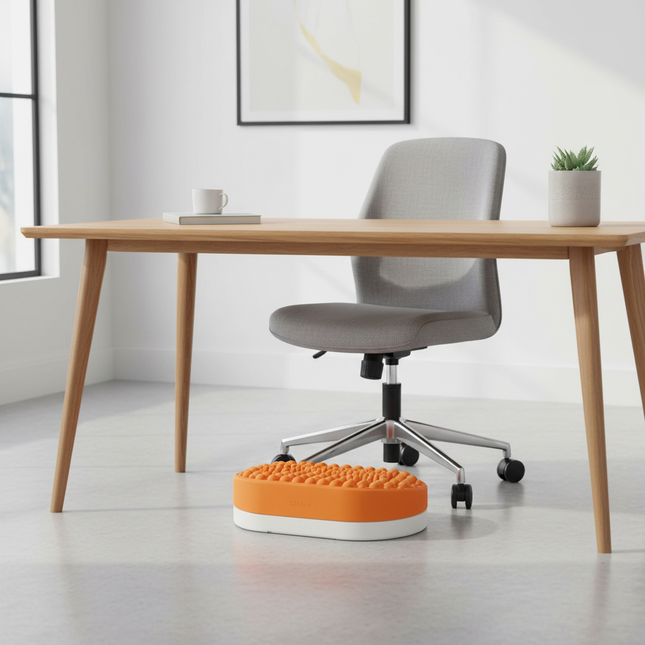 Office Massage Footstool Foot Pad Pedal Board Anti-tilt Foot Erlang Leg Stepping Stool Silicone Ottoman Pouf - gallery 1