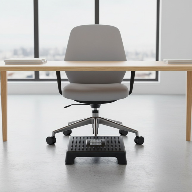 Ottoman Anti-tilting Erlang Legs Six-gear Adjustable Footstool Office Table Foot Pedal - gallery 1