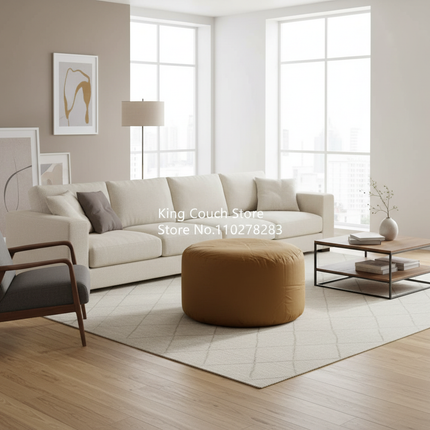 foot rest relaxing custom folding furniture wholesale round footstool makeup stools polyester sofa ottoman modern pouf chair - gallery 1