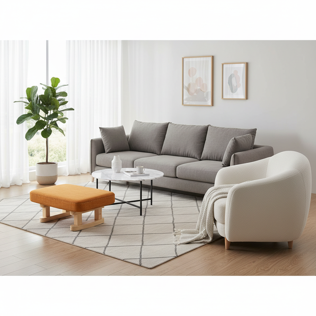 Creative Small Wooden Chair Household Shoe Change Stool Soft Bag Low Stool Office Small Stool Shoe Change Stool Door - gallery 1