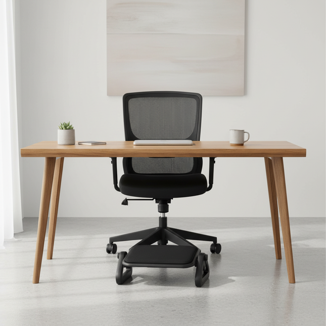 Under Desk Foot Rest Stool Foot Stool for Study Travel Accessories Gaming - gallery 1