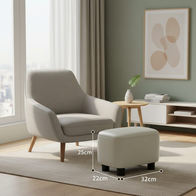 Shoe Changing Stool, Doorstep, Home Entrance, Entrance, Wearing Shoes, Small Stool, Simple Sofa, Footrest, Soft Bag, Living Room - gallery 1