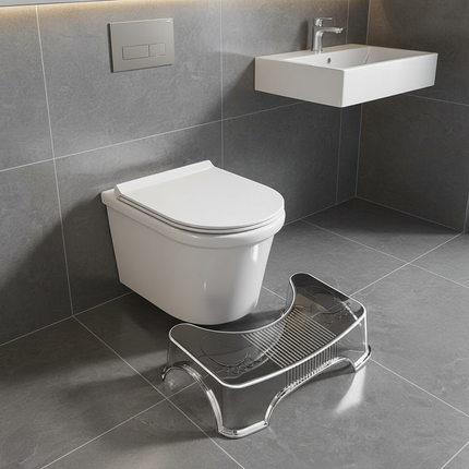 1 thick anti slip stool pad, footstool, household bathroom, adult squatting toilet, toilet footstool waterproof squatting toilet - gallery 1