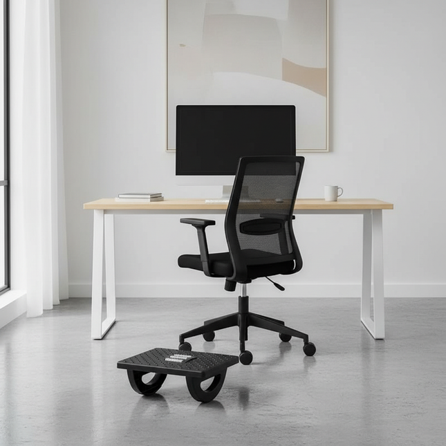 Office Foot Pedals, Placed Under the Desk, Can Swing 180 Degrees to Activate the Feet and Relieve Leg Stiffness - gallery 1