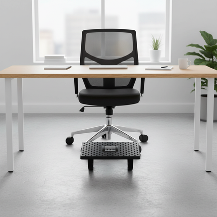 Portability Foot Rest Under Desk Footrest Ergonomic Foot Stool with Massage Rollers Foot Rest for Home Office Work Fast Ship - gallery 1