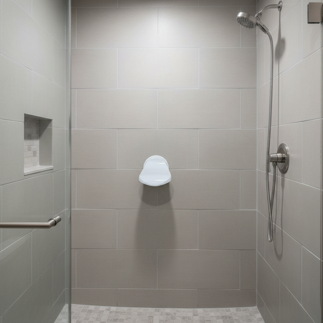 New Bathroom Shower Foot Rest Shaving Leg Step Aid Grip Holder Pedal Step Suction Cup Non Slip Foot Pedal Wash Feet - gallery 1