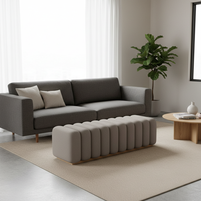 UVR Shoe Changing Bench Light Luxury Doorway Entrance Chair Living Room Sofa To Footrest Chair Bedroom Bed End Bench Furniture - gallery 1