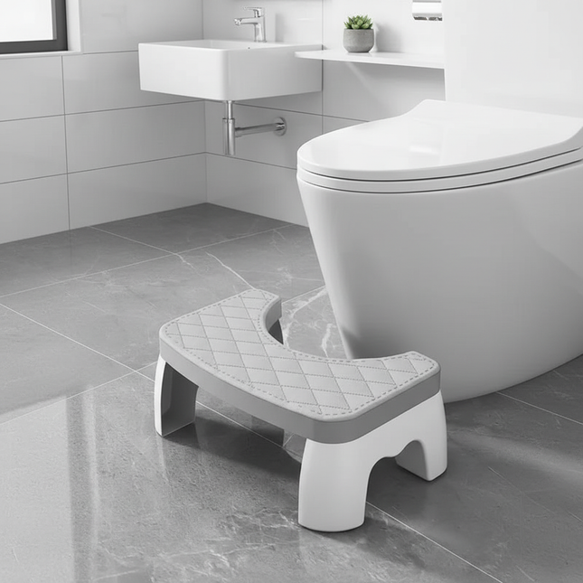 1PC Waterproof Squatty Potty Toilet Stool Toilet Foot Stool Squat Stool For Pregnant Woman Children Adult Old People - gallery 1