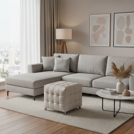 Nordic Step Stool Modern Living Room Decorative Makeup Rectangle Bathroom Foot Stool Pedicure Tabouret Patio Furniture - gallery 1