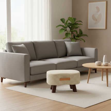 Sofa Footrests Soft Bag Chair Simple Change Shoes Stool Living Room Coffee Desk Footrest Repose Stools Small Table Low Chairs - gallery 1