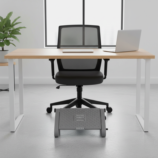 Foot Rest for Under Desk at Work,Adjustable Height Foot Rest Portable Under Desk Foot Stool for Home,Office - gallery 1