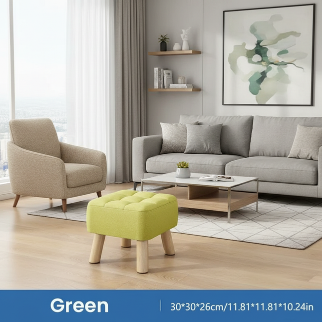 Foot rest Corridor home decoration furniture Small wooden stools Sofa foot rest stools - gallery 1