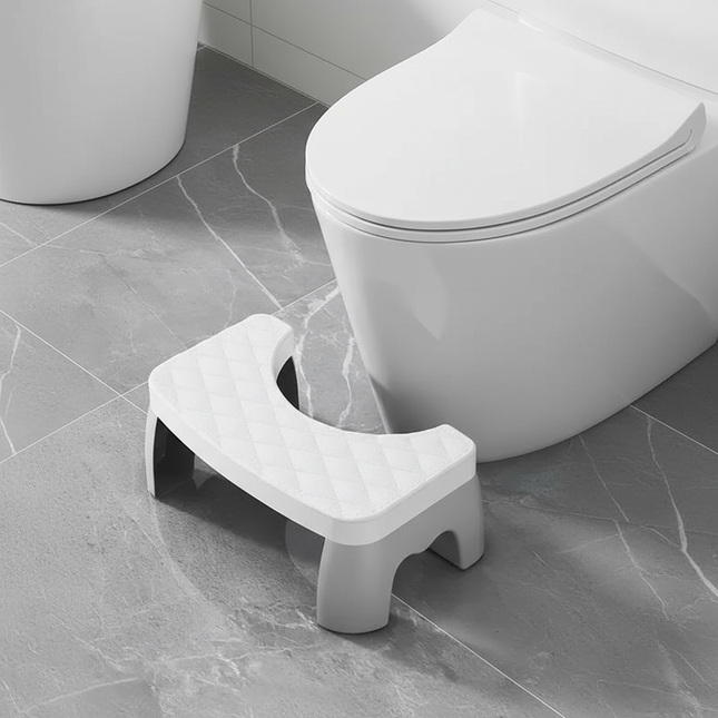 1PC Waterproof Squatty Potty Toilet Stool Toilet Foot Stool Squat Stool For Pregnant Woman Children Adult Old People - gallery 1