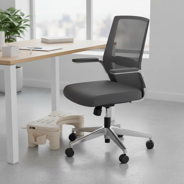 Foot Rest for Under Desk Adjustable Comfortable Foot Stool Portable Offices Footrests with Massage for Birthday Christmas party - gallery 1