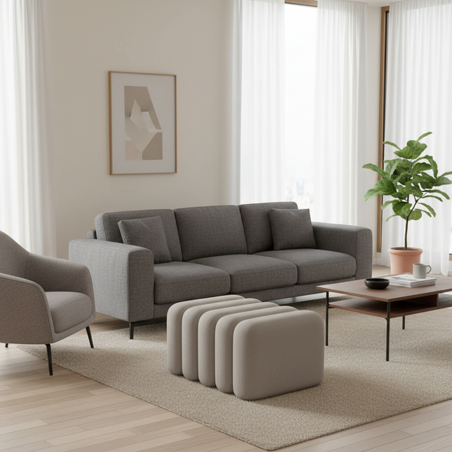 UVR Shoe Changing Bench Light Luxury Doorway Entrance Chair Living Room Sofa To Footrest Chair Bedroom Bed End Bench Furniture - gallery 1