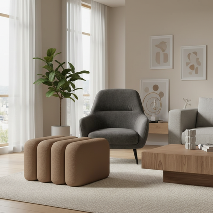 UVR Shoe Changing Bench Light Luxury Doorway Entrance Chair Living Room Sofa To Footrest Chair Bedroom Bed End Bench Furniture - gallery 1