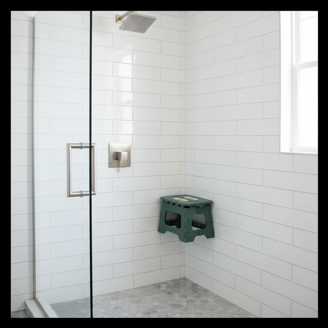 Adult Children Portable Folding Stool Thickened Plastic Saddle Chair Lightweight Adjustable for Camping Hiking Outdoor Travel - gallery 1