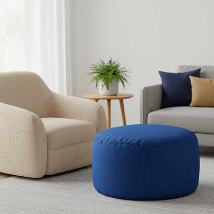 foot rest relaxing custom folding furniture wholesale round footstool makeup stools polyester sofa ottoman modern pouf chair - gallery 1