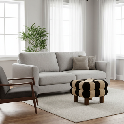 UVR Light Luxury Shoeshine Bench for Home Use Doorway Entrance Wearing Shoes Chair Living Room Sofa Footrest Chair Dresser Chair - gallery 1