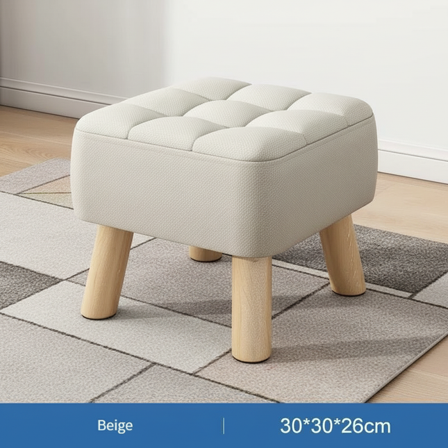 Solid Low Stool For Kids Foot Stool Durable Round Nesting Stools Comfortable And Soft Toddlers Playroom And Daycare House hold - gallery 1