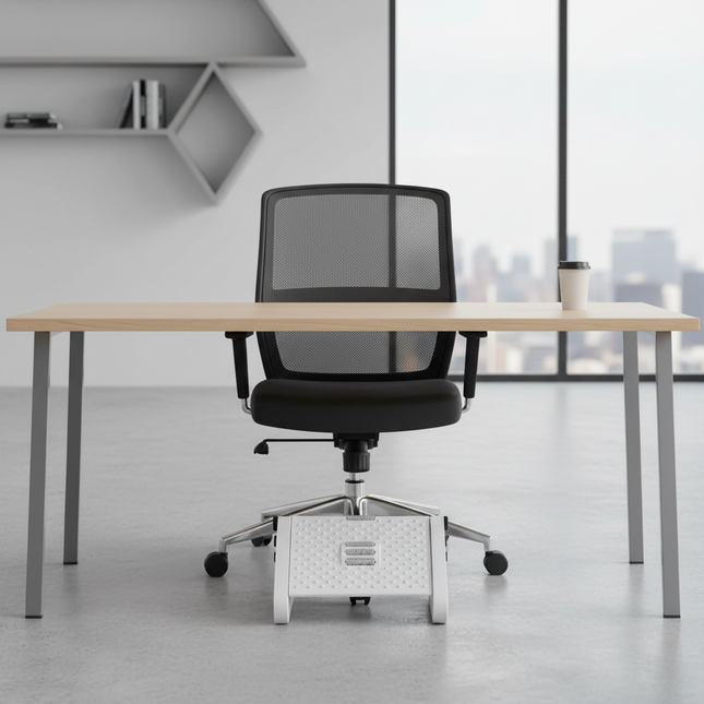 Foot Rest for Under Desk at Work,Adjustable Height Foot Rest Portable Under Desk Foot Stool for Home,Office - gallery 1