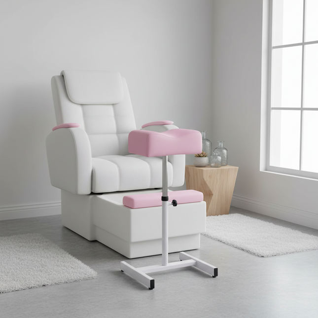 Pedicure Manicure Footrest Adjustable Height Metal Leg Rest Chair Non Slip Professional Footstool for Nail Equipment Beauty - gallery 1