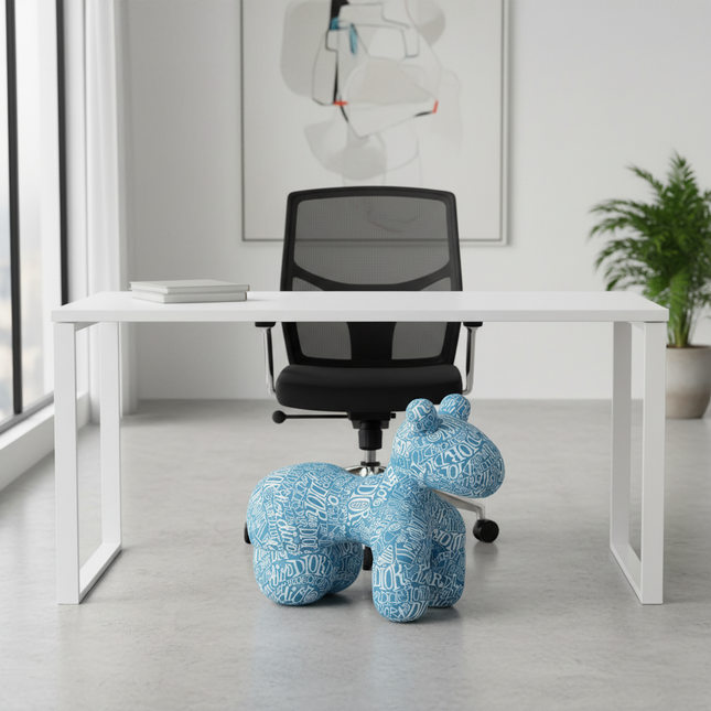 Cute Animal Shaped Foot Stool Internet Celebrity Pony Chair Cartoon Puppy Seat Childrens Furniture Adult Shoe Changing Bench - gallery 1