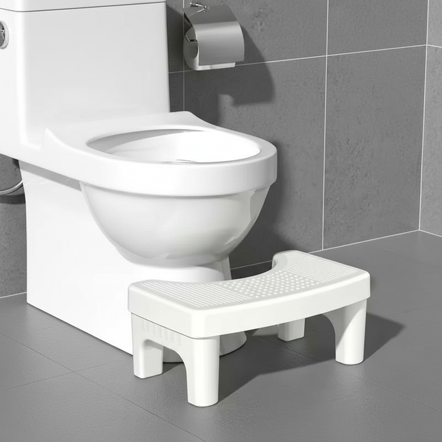Thickening Bath Toilet Stool Anti-Slip Detachable Foot Rest Plastic Squatty Potty Mat For Adults Seniors Children Pregnant Women - gallery 1