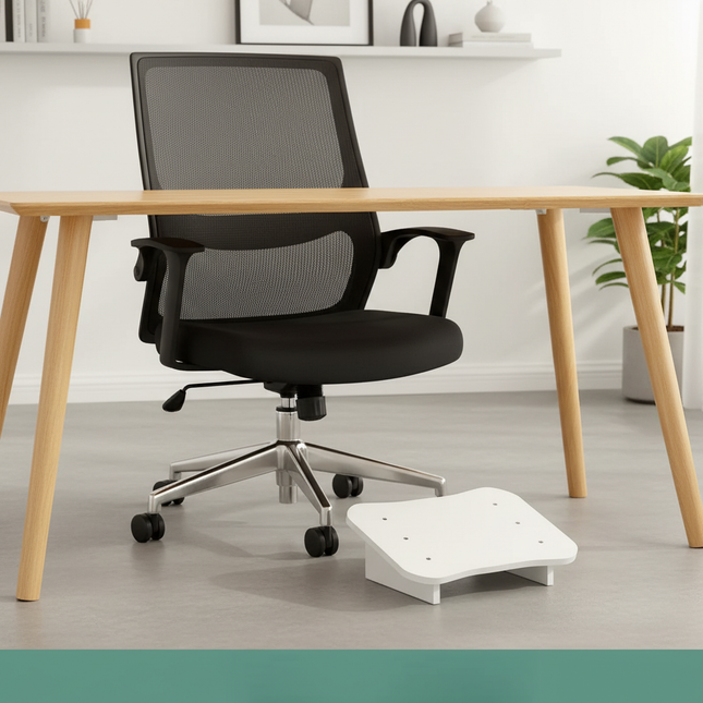 Under The Office Desk Footstool Wooden Foot Rest Stool Under Desk Footrest  Furniture Support Stepping Stool Pain Relief Office - gallery 1