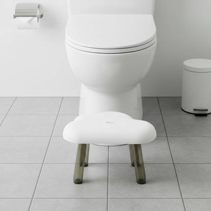 Bathroom Cloud Stool Plastic Transparent Toilet Non-slip Household Low Chair Step Foot Pad Step Bath Small Board - gallery 1