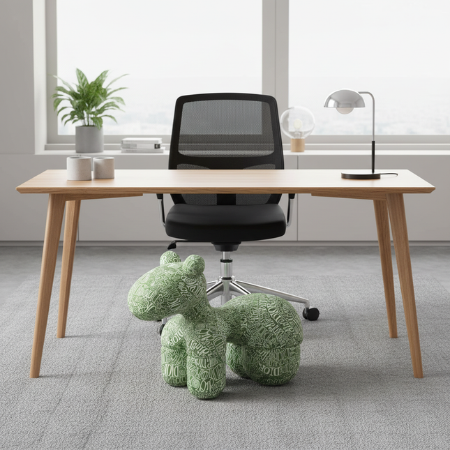 Cute Animal Shaped Foot Stool Internet Celebrity Pony Chair Cartoon Puppy Seat Childrens Furniture Adult Shoe Changing Bench - gallery 1