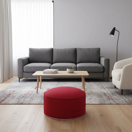 Tea Ceremony Floor Poufs With Fillings Cotton Linen Tatami Footstool Ottoman Thicken Meditation Cushion Yoga Round Cushion Futon - gallery 1