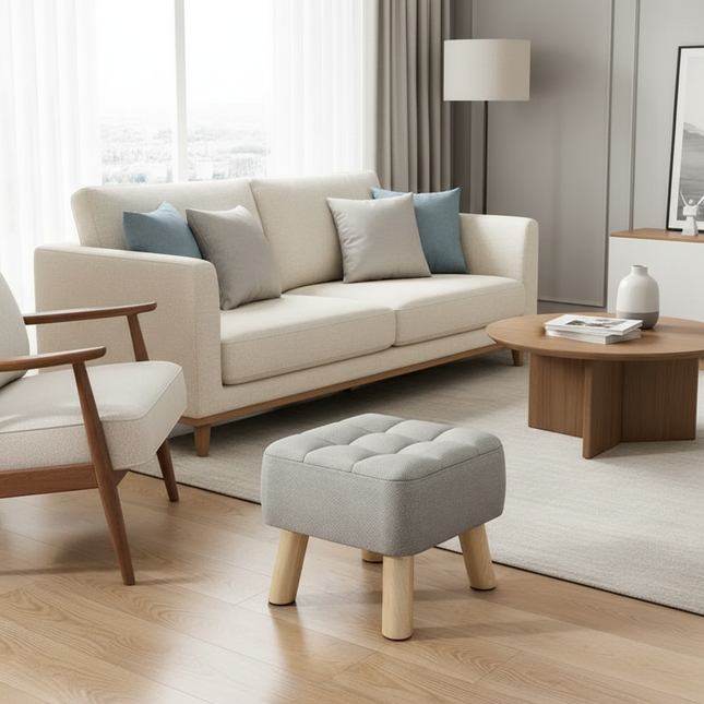 Foot rest Corridor home decoration furniture Small wooden stools Sofa foot rest stools - gallery 1