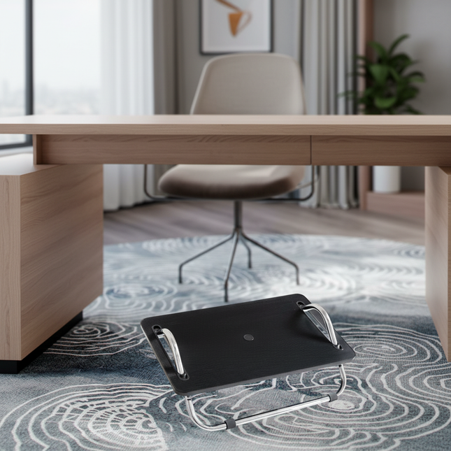 Foot Stool Under Desk Nonslip Under Desk Stool for Feet Footstool Tilting Foot Rest Under Desk AT Work Ankle Support Foot Rest - gallery 1