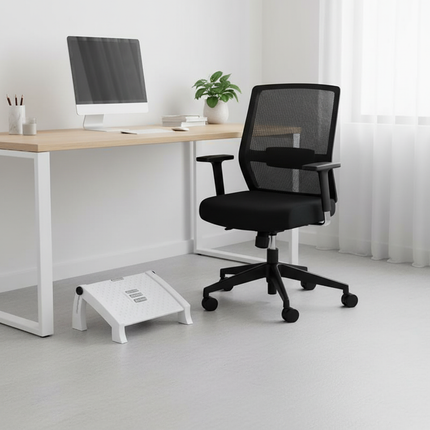 Creative Office Foot Stools & Ottomans Plastic Pedal Foot Massage Ergonomic Pedal Nordic Folding Step Stool Adjustable Footrest - gallery 1