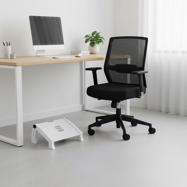 Creative Office Foot Stools & Ottomans Plastic Pedal Foot Massage Ergonomic Pedal Nordic Folding Step Stool Adjustable Footrest - gallery 1