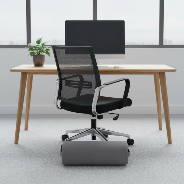 Under Desk Foot Rest Memory Foam Ergonomic Foot Stool Extendable Height Strong Support Footrest Pillow For Offices And Game - gallery 1