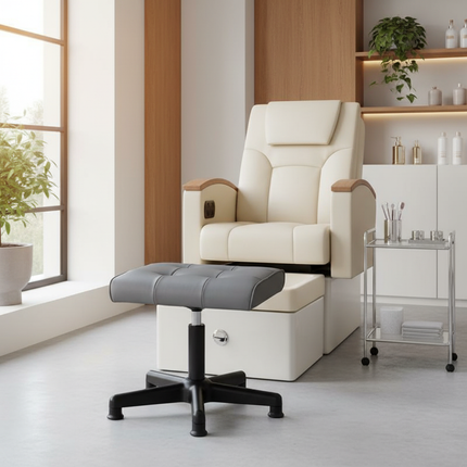 Nap Rest Foot Lift Footstool, Sofa Office Footstool Home Cushion Footstool - gallery 1