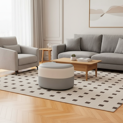 Small Household Footstool, Shoe Change, Living Room Sofa Foot Stool, Coffee Table Bench, Ottoman Storage - gallery 1