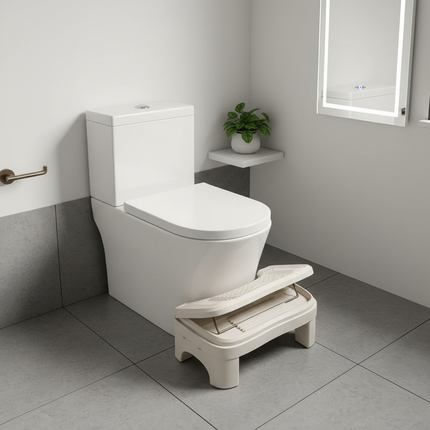 Nordic Household Thickened Toilet Squatting Pit Assistance Tool Toilet Footrest Stool Foot Stool Step Stools Ottoman - gallery 1